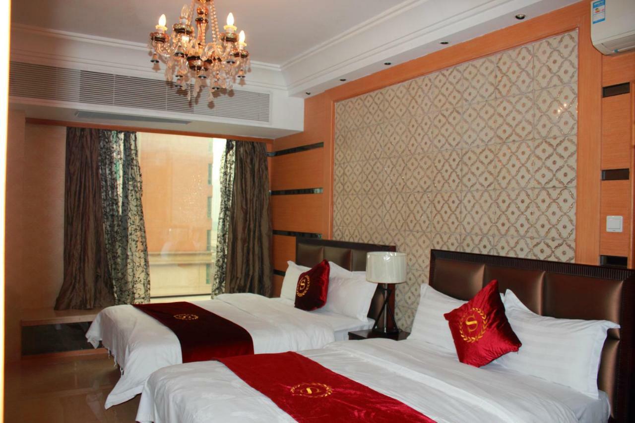 גואנגג'ואו She & He Service Apartment Huifeng מראה חיצוני תמונה