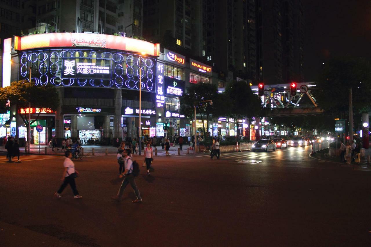 גואנגג'ואו She & He Service Apartment Huifeng מראה חיצוני תמונה